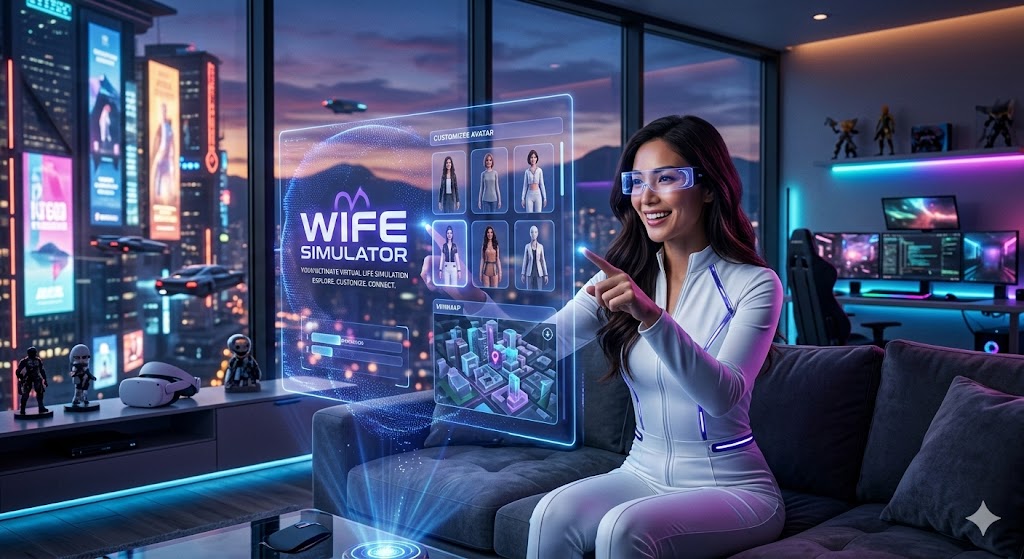 Wife Simulator Cinematic Scene